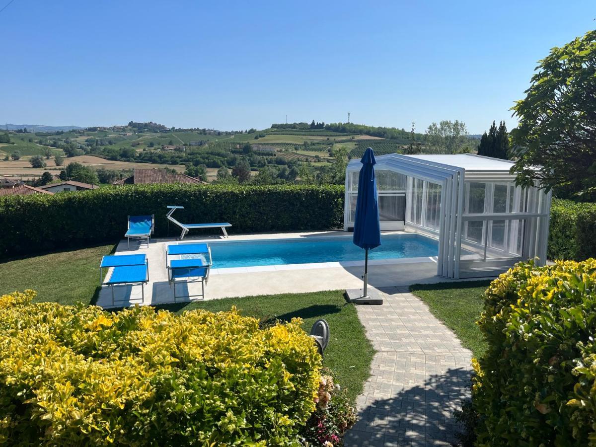 La Casa Blu Apartman Montegrosso dʼAsti Kültér fotó